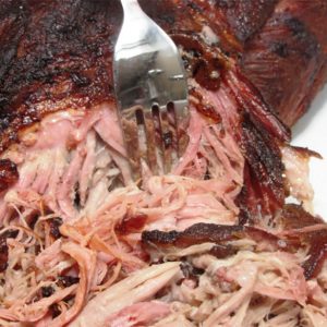 Hickory Smoked Pork BBQ - 1 lb. Container
